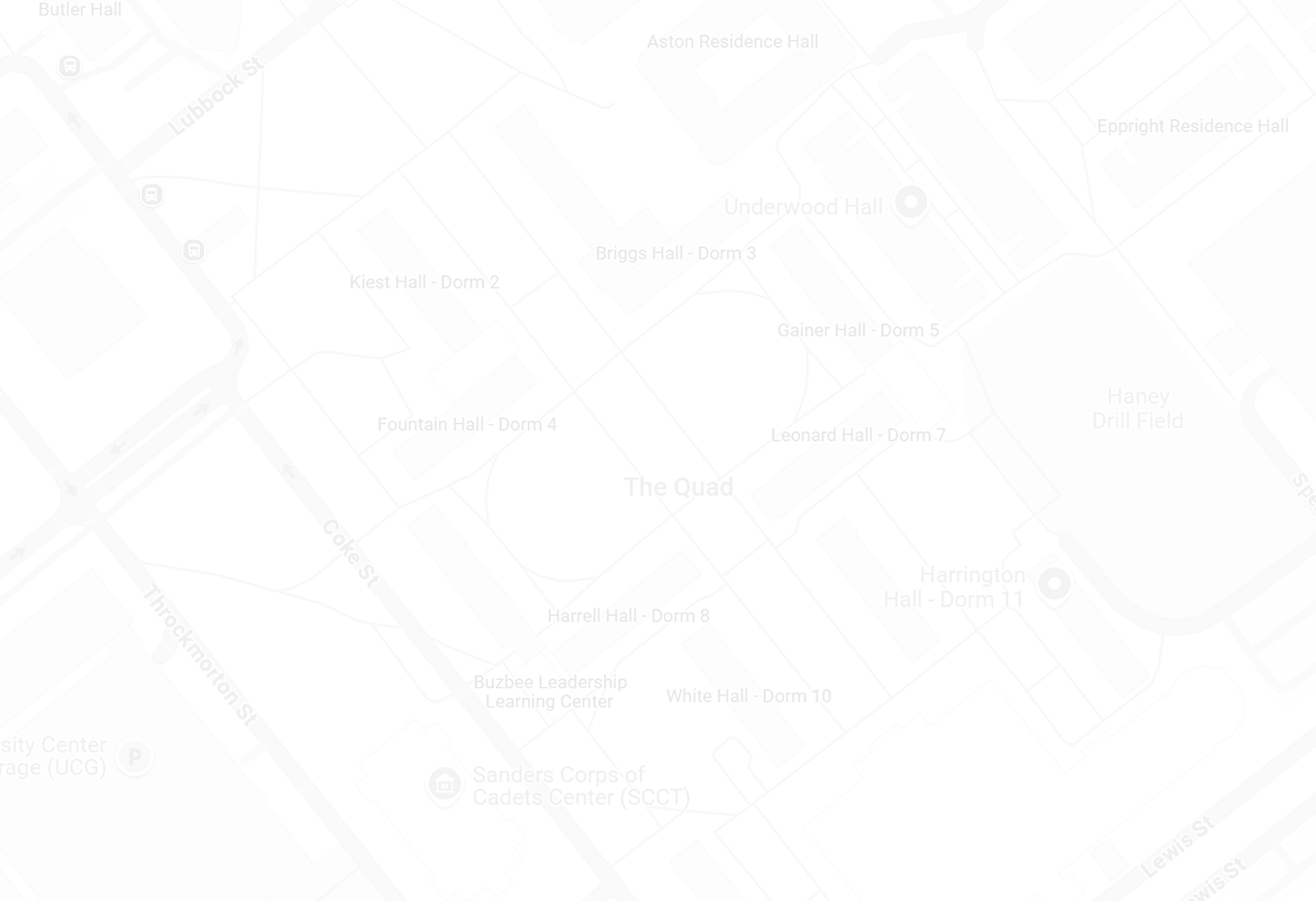 Texas A&M Campus Map